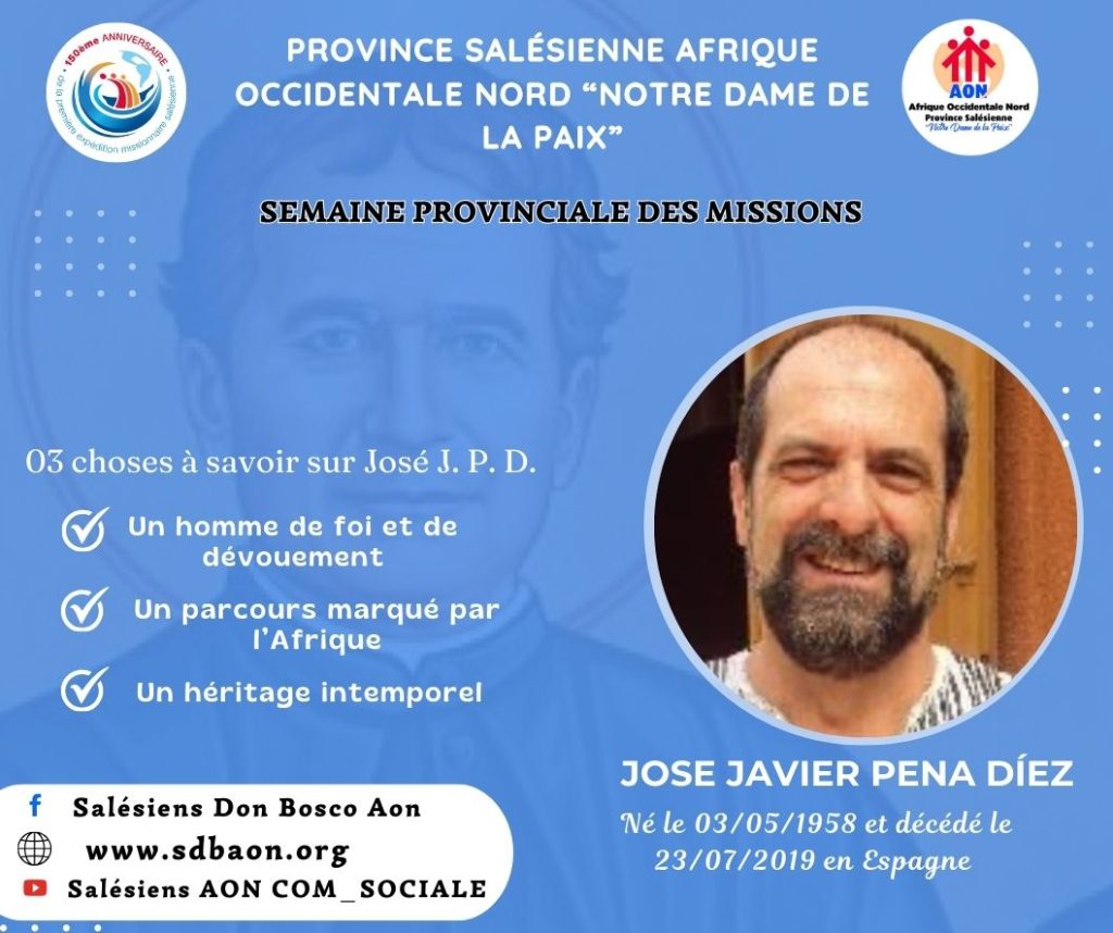 Père José Javier Peña pour la semaine provinciale missionnaire