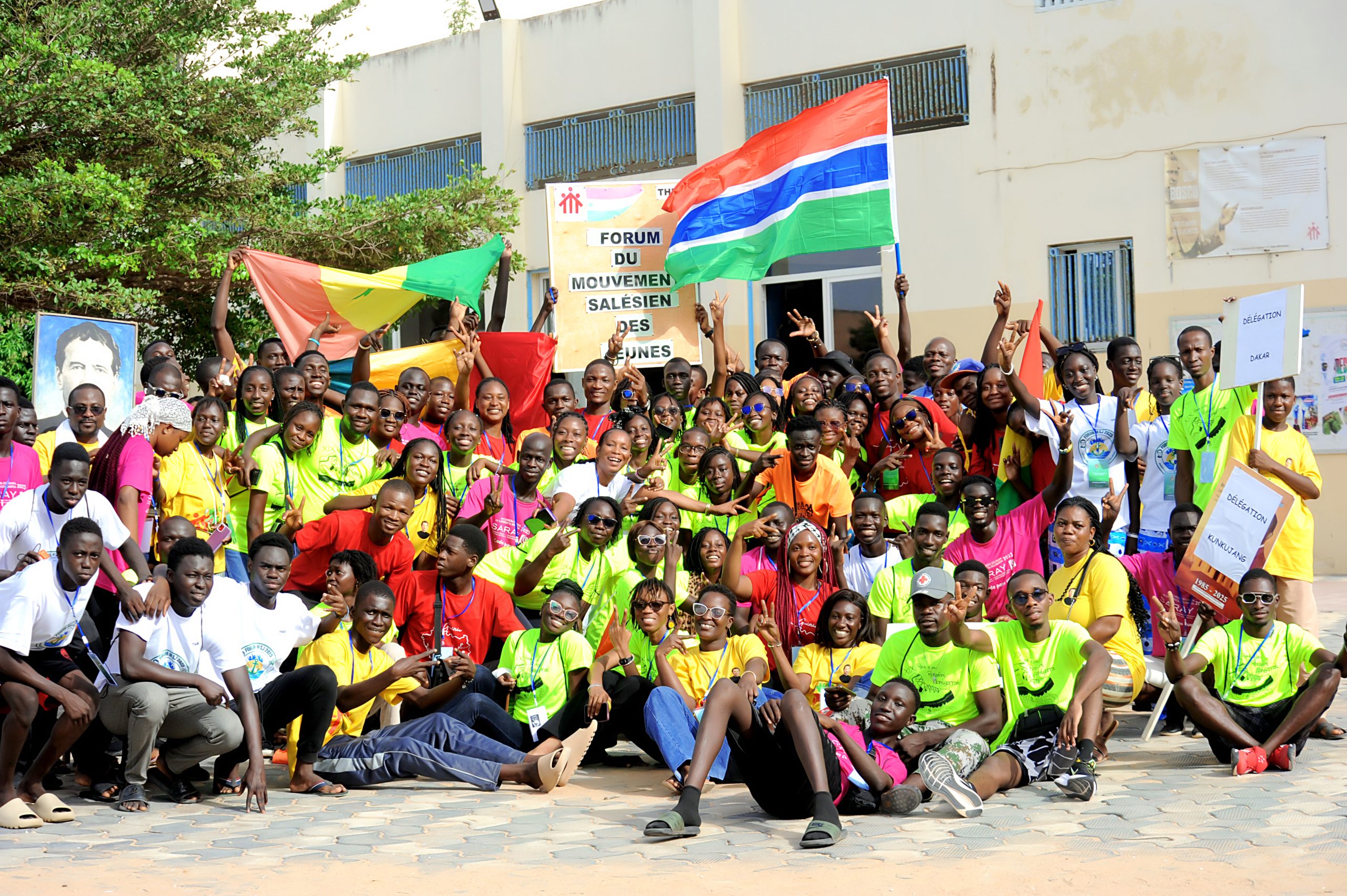 les jeunes au Forum du MSJ Dakar 2025