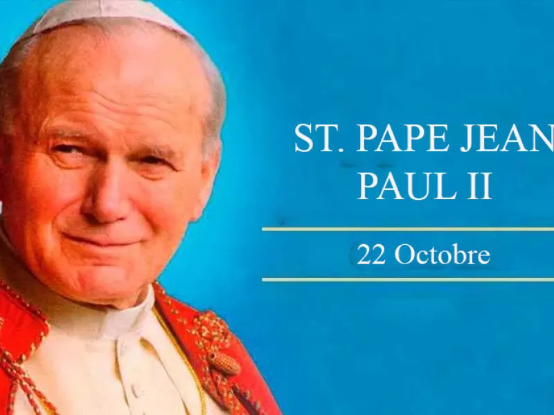 Saint Jean-Paul II, témoin des mystère lumineux de la dévotion mariale