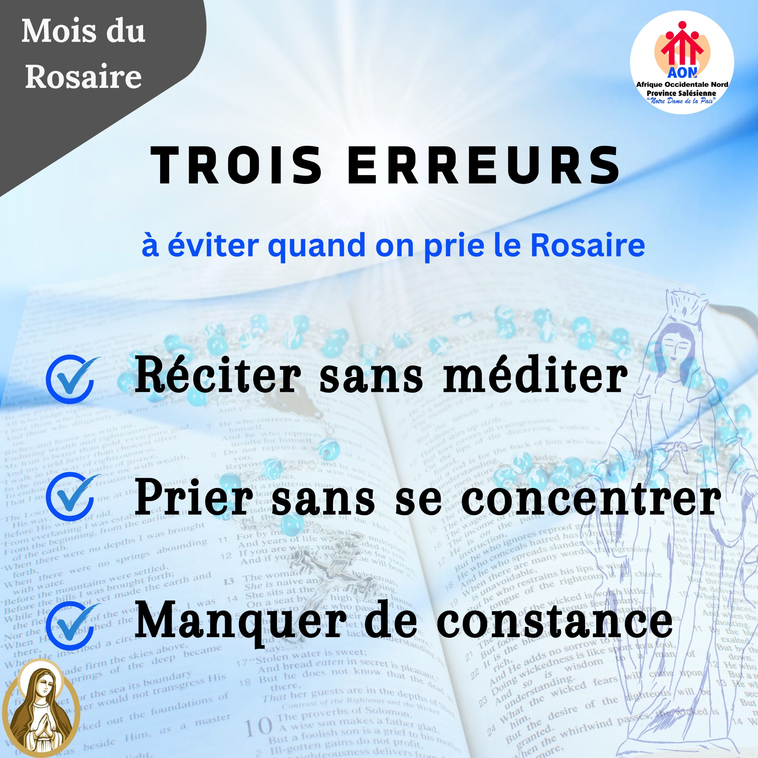 Rosaire : trois erreurs à éviter pour mieux prier avec Marie