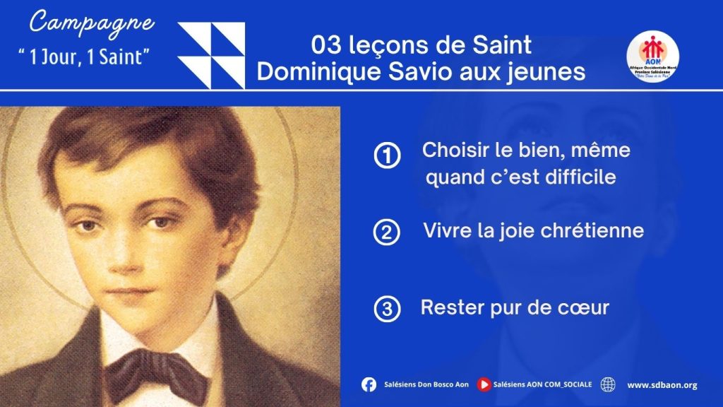 Dominique Savio : le Saint des adolescents joyeux
