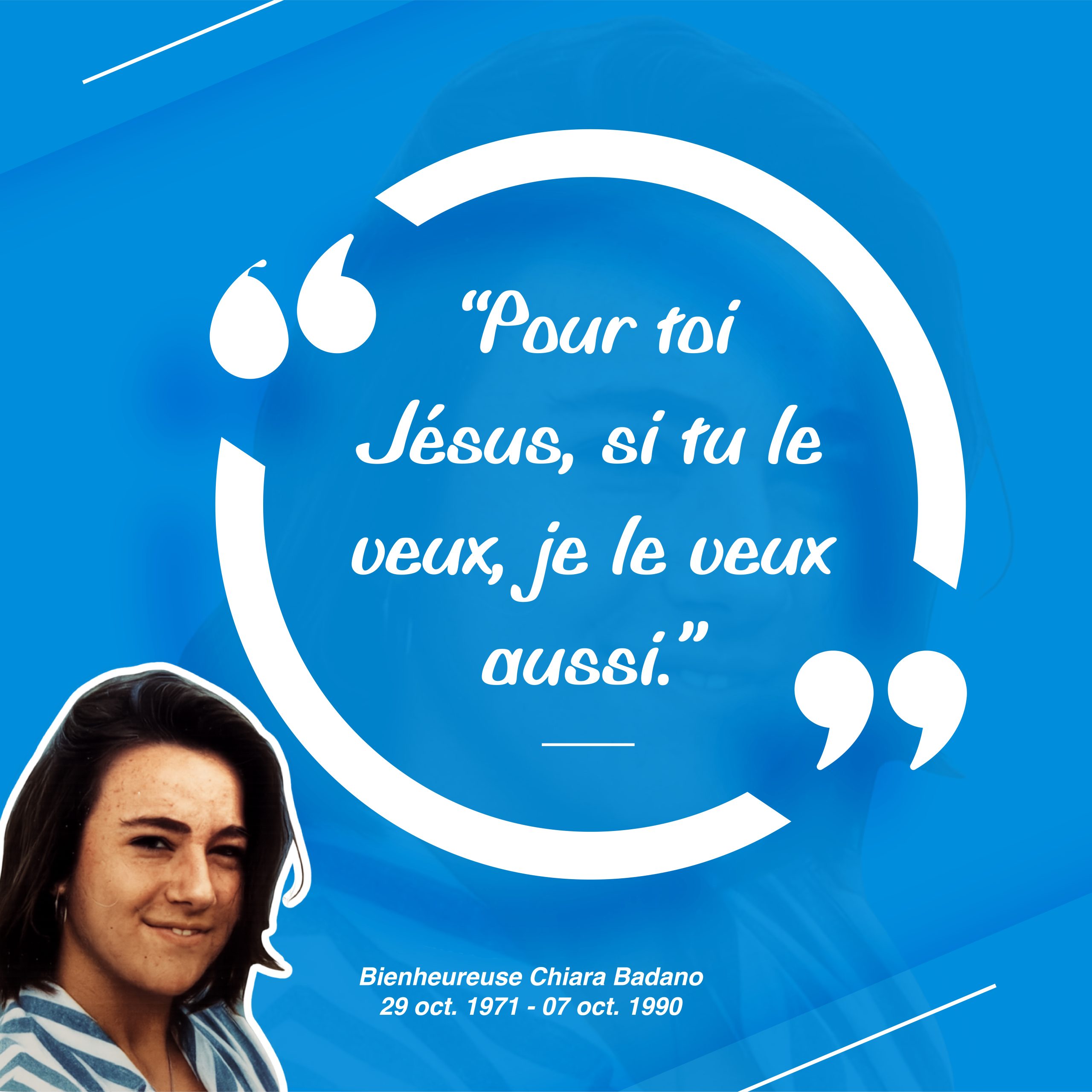 Chiara Badano : une lumière de foi au cœur de la souffrance
