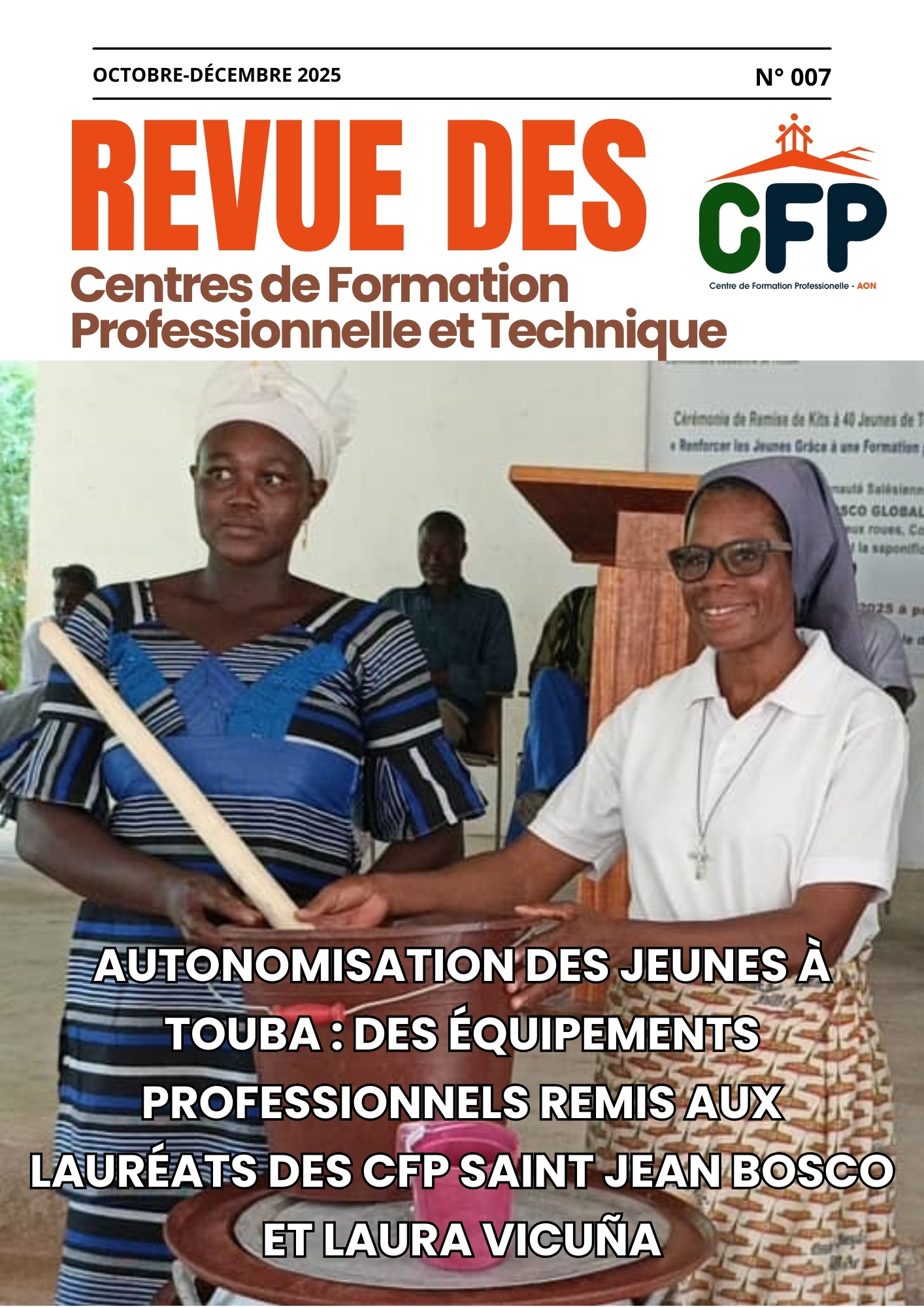 N°007 de la revue des CFP de la province AON