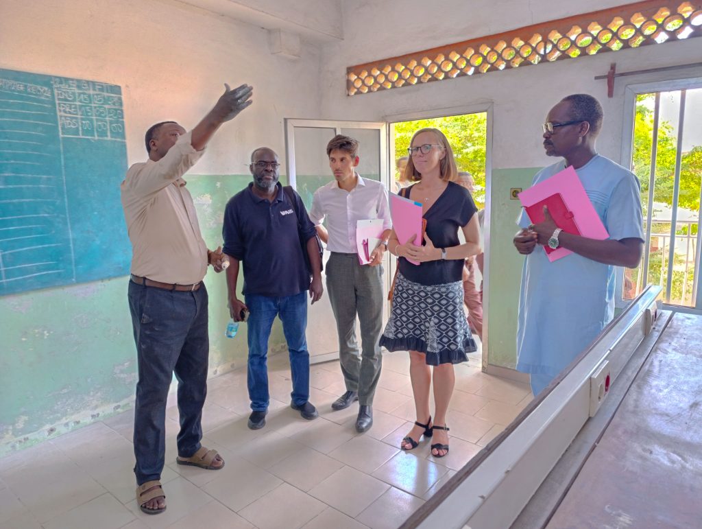 Enseignement Technique : Visite de l’Ambassadrice de Belgique à l'Ecole Saint Jean Bosco Cotonou