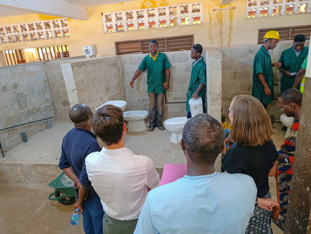 Enseignement Technique : Visite de l’Ambassadrice de Belgique à l'Ecole Saint Jean Bosco Cotonou