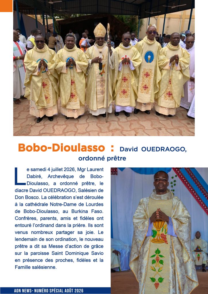 cheminement vocationnel dans la Province AON